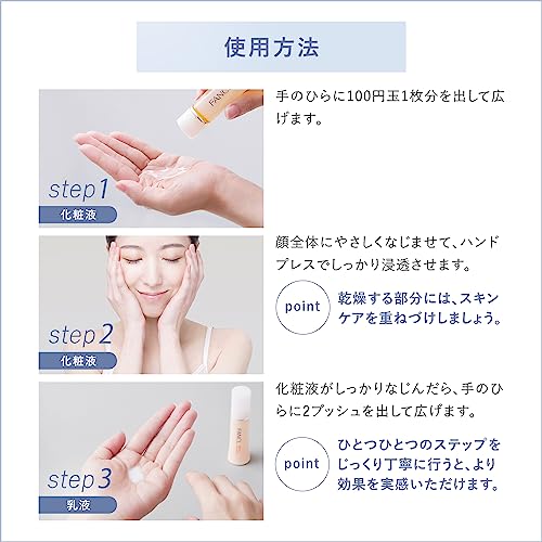 FANCL Enrich Plus Milk II Moist Lotion Toner for Dry Skin 60 Uses - WAFUU JAPAN