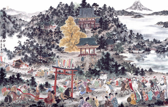 Fu Ekiyou Art Collection Japanese Festival Paintings Asia and Art Edition - WAFUU JAPAN