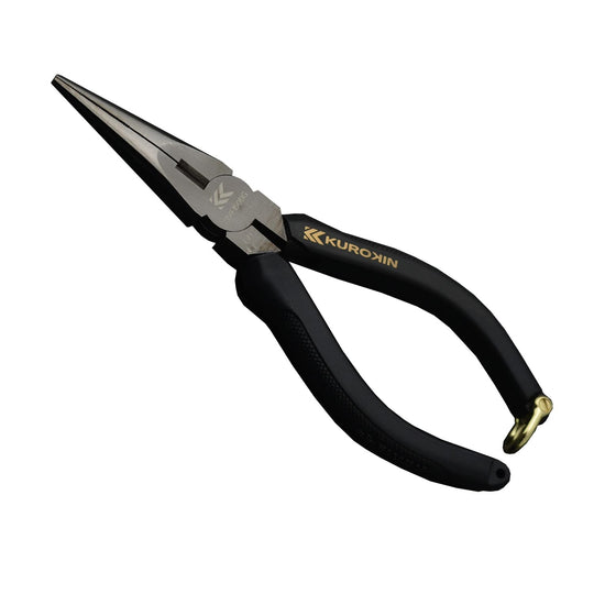 FUJIYA Radio Pliers Cross Knurling 350 - 150BG Black Gold - WAFUU JAPAN