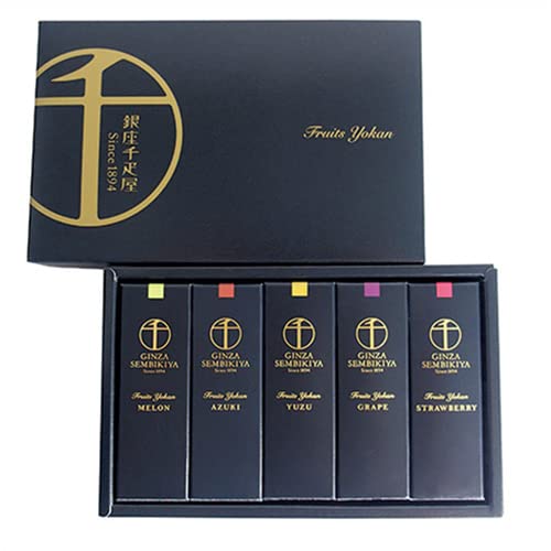 Ginza Sembikiya Fruit Yokan Assortment — Gift Japanese Sweets - WAFUU JAPAN