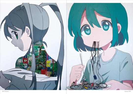 Girls Art Book Selected Illustrations 2025 Edition book - WAFUU JAPAN