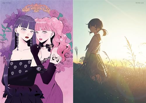 Girls Art Book Selected Illustrations 2025 Edition book - WAFUU JAPAN
