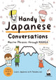 Buku Perbualan Jepun Berguna Frasa Utama dengan Panduan Pembelajaran Manga