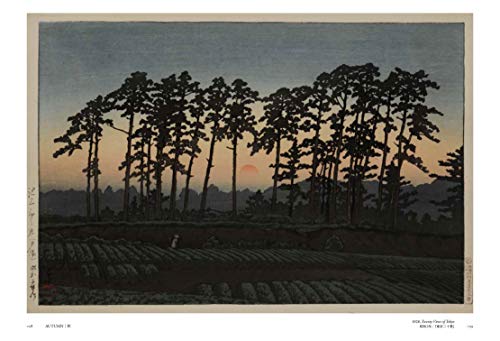 Hasui Kawase Nostalgia Woodblock print Art Book English and Japanese - WAFUU JAPAN