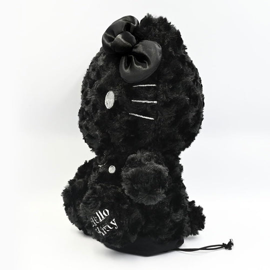 Hello Kitty Driver Headcover (Black) — Fits 460cc - WAFUU JAPAN