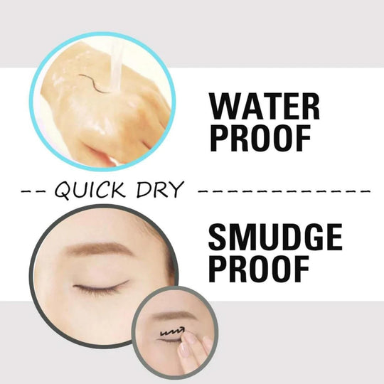 Heroine Make Prime Liquid Eyeliner Rich Keep 02 Brown Black 0.4ml - WAFUU JAPAN