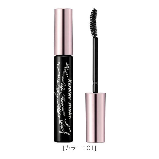 Heroine Make Volume UP Mascara Super WP 01 Black 6g Waterproof - WAFUU JAPAN