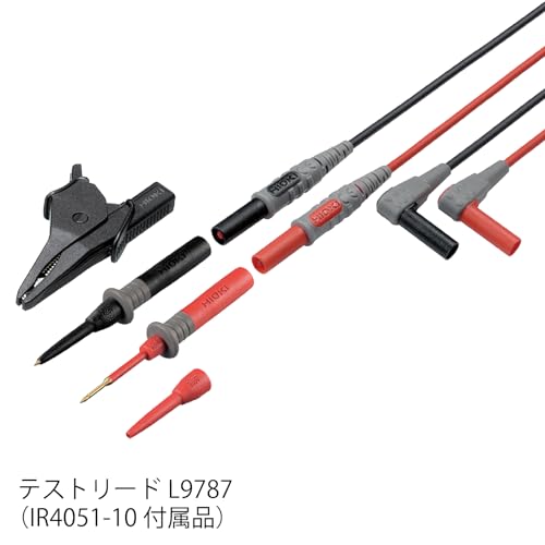 HIOKI Insulation Resistance Tester IR4051-10 Test Lead L9787 Made in Japan - WAFUU JAPAN