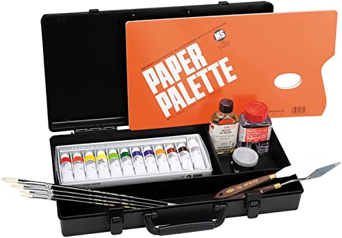 Holbein Oil Paint Attache Large Long Box C Set 130166 - WAFUU JAPAN