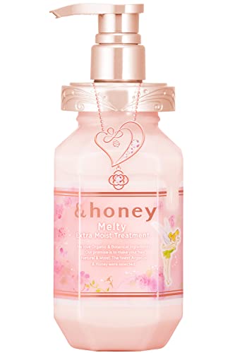 &HONEY Melty 2.0 Extra Moist Hair Treatment Limited Disney Tinker Bell Design 445g - WAFUU JAPAN