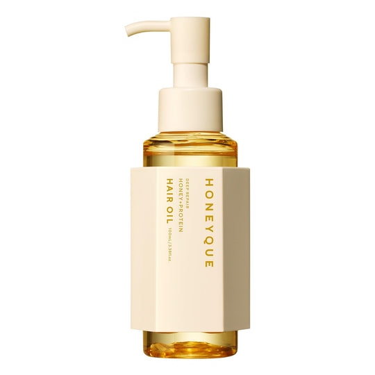HONEYQUE Deep Repair Custom Hair Oil Sleek fragrance of Kinmokusei 100ml - WAFUU JAPAN