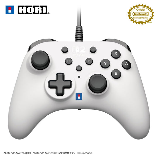 Horipad Turbo Controller for Nintendo Switch and Windows PC White - WAFUU JAPAN