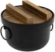 Ikenaga Iron Works rice iron kettle black  for 2cups Made in Japan