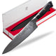 ISSIKI Faca Gyuto Chef V-gold No10 Aço Inoxidável Damascus 200mm