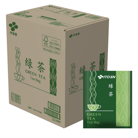 Ito En Green Tea Bags 1 8g x 1000 Wholesale Commercial Bulk - WAFUU JAPAN