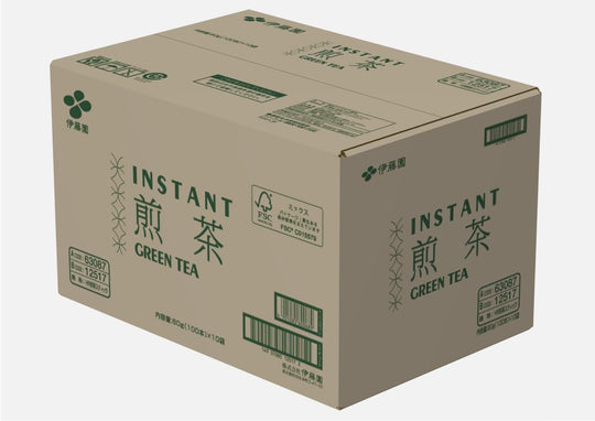 Ito En Sencha Instant Green Tea Powder Sticks 06g x1000 (Wholesale Bulk) - WAFUU JAPAN
