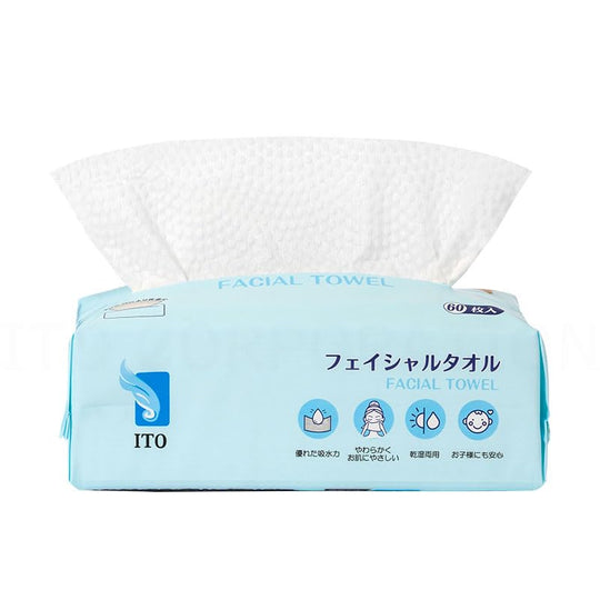 ITO Facial Towel 60pcs. - WAFUU JAPAN