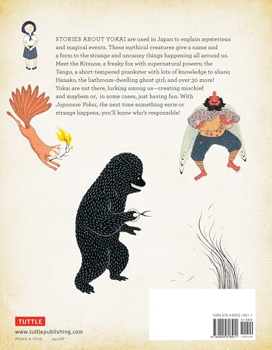 Japanese Yokai Book Explore Mythical Monsters Demons and Magical Creatures - WAFUU JAPAN