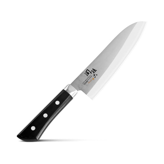 KAI Santoku Kitchen Knife SEKIMAGOROKU Akane 165mm made in Japan AE2905 - WAFUU JAPAN