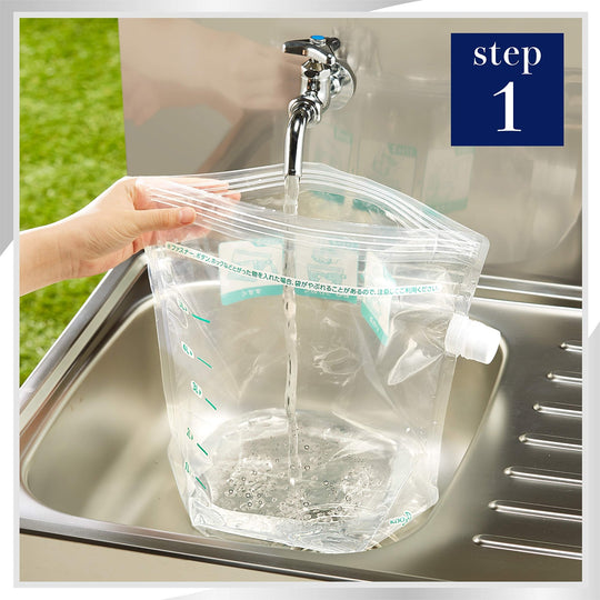 Kao Attack Portable Laundry Detergent Refill Bag 5L - WAFUU JAPAN