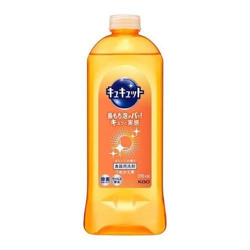 Kao CuCute Dishwashing Liquid Refill 370ml - WAFUU JAPAN
