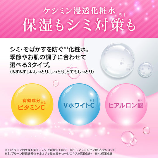 Kobayashi Keshimin Moisturizing Lotion with Vitamin C Derivative 160ml - WAFUU JAPAN