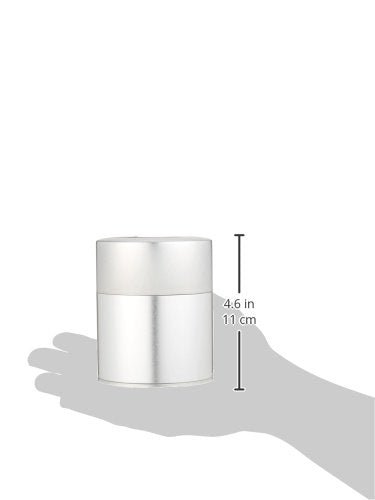 Koto - do Takahashi Seisakusho Tea Canister Flat Tin 200g ZA17 - WAFUU JAPAN