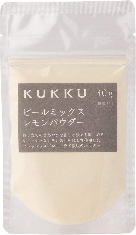 KUKKU Peel Mix Lemon Powder Natural Fruit Powder No Additives - WAFUU JAPAN
