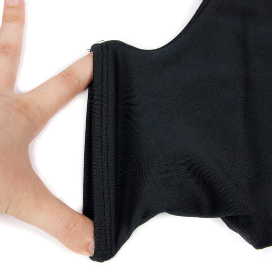 Kyoetsu Stretch Tabi Socks Men Black Size 25 - 30cm - WAFUU JAPAN