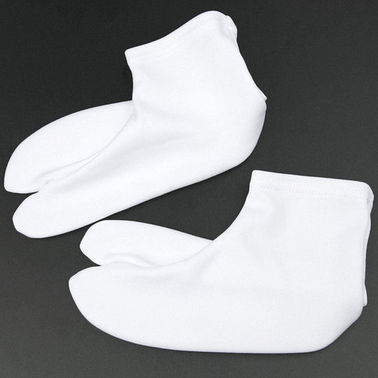 Kyoetsu Stretch Tabi Socks Non - Slip Cover 21 - 28cm White - WAFUU JAPAN