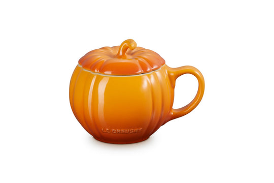 Le Creuset Pumpkin Mug with Lid 400ml Halloween dish - WAFUU JAPAN