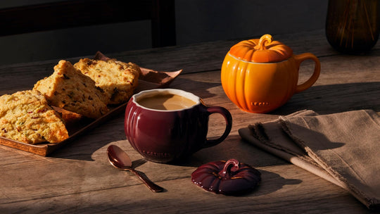 Le Creuset Pumpkin Mug with Lid 400ml Halloween dish - WAFUU JAPAN