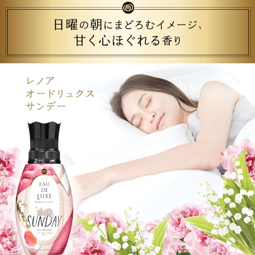 LENOR Eau de Luxe fabric softener mindfulness series Sunday 530mL - WAFUU JAPAN