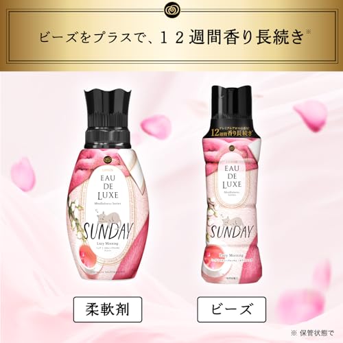 LENOR Eau de Luxe fabric softener mindfulness series Sunday 530mL - WAFUU JAPAN
