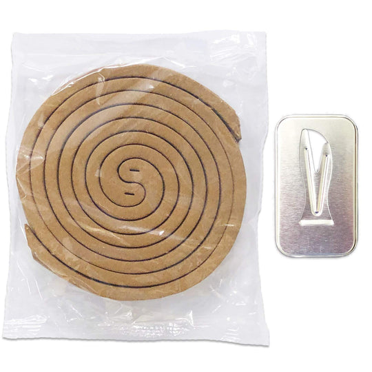 Lion Chemical Natural Pyrethrum Katori Senko Mosquito Incense Sticks Regular Type 30 Rolls - WAFUU JAPAN