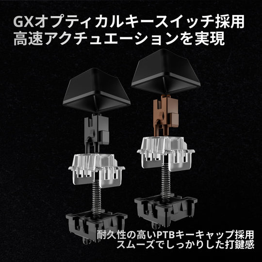 Logicool G PRO X 60 LIGHTSPEED Wireless Mini Gaming Keyboard Japanese Array Black G-PKB-60-001LNBK - WAFUU JAPAN