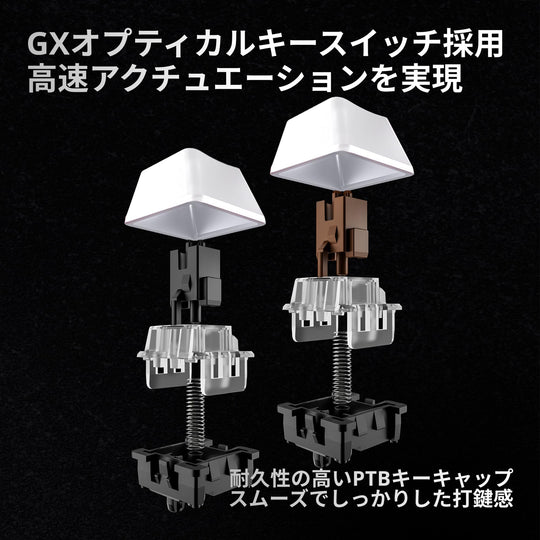 Logicool G PRO X 60 LIGHTSPEED Wireless Mini Gaming Keyboard Japanese Array White G-PKB-60-001TCWH - WAFUU JAPAN