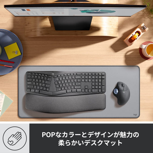 Logitech Desk Mat Water Resistant Large Non Slip MP20 - WAFUU JAPAN