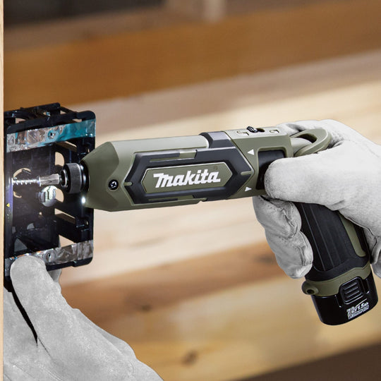 Makita 7 2V 1 5Ah Cordless Pen Impact Driver w/ Battery Charger & Aluminum Case - WAFUU JAPAN