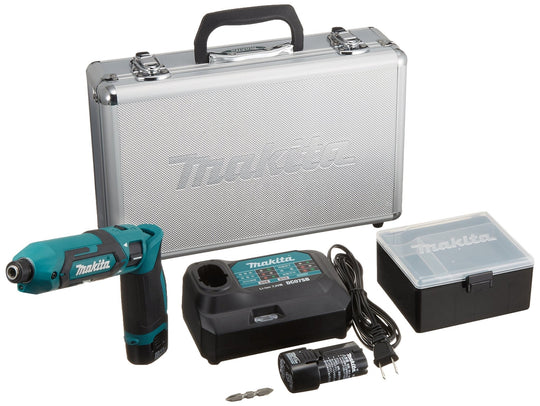 Makita Pen Impact Driver TD022 (7 2V) Blue — 25Nm 2×1 5Ah Batteries + Charger - WAFUU JAPAN