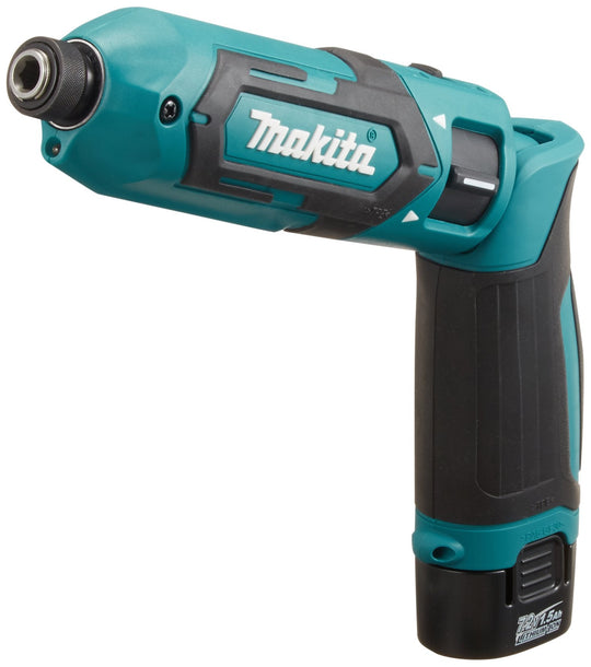 Makita Pen Impact Driver TD022 (7 2V) Blue — 25Nm 2×1 5Ah Batteries + Charger - WAFUU JAPAN