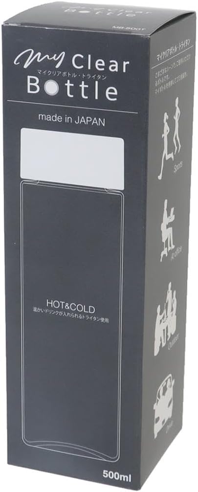 Marimo Craft Disney Zootopia Clear Bottle Nick & Judy 500ml MDAN - 025 - WAFUU JAPAN