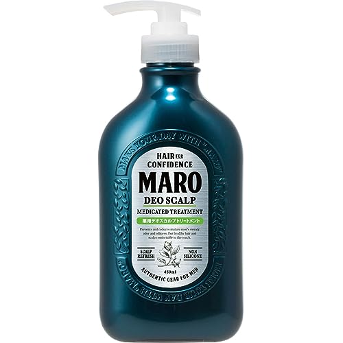 MARO Deo Scalp Treatment Men's Medicated Anti-Dandruff 480ml - WAFUU JAPAN