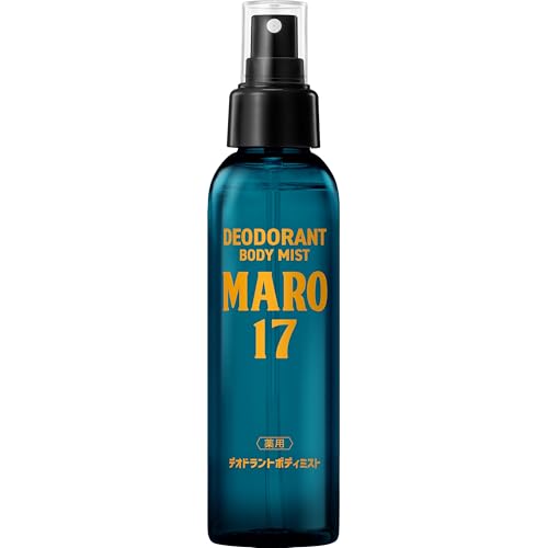 Maro17 Body Mist Deodorant Bergamot Lemon Scent 120ml - WAFUU JAPAN