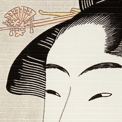 Maruzen Japanese Cotton Furoshiki Utamaro Glass Pattern 50x50cm No107 - WAFUU JAPAN