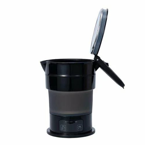 MCO Compact Foldable Electric Kettle MBE-TK04 Black AC100-240V - WAFUU JAPAN