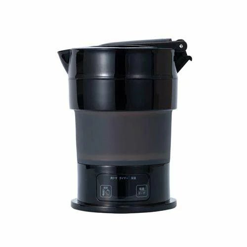 MCO Compact Foldable Electric Kettle MBE-TK04 Black AC100-240V - WAFUU JAPAN