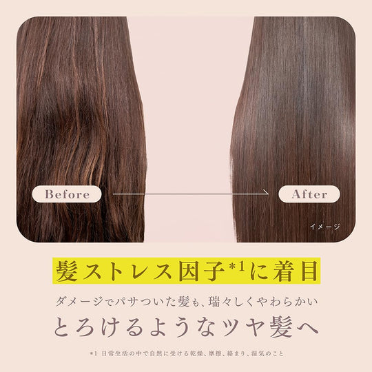 Melt Moist Shampoo Pump 480ml Hair Care Moisturizing Formula - WAFUU JAPAN