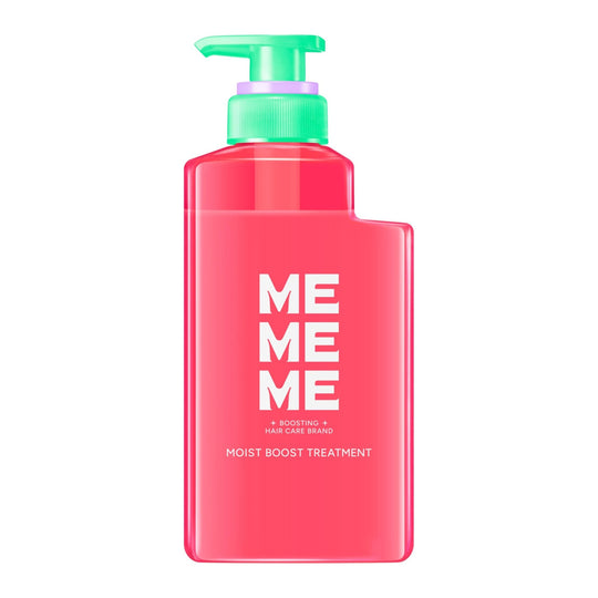 MEMEME Moist Boost Treatment Sulfate Free Red Kiwi Freesia Scent 400ml Pump - WAFUU JAPAN