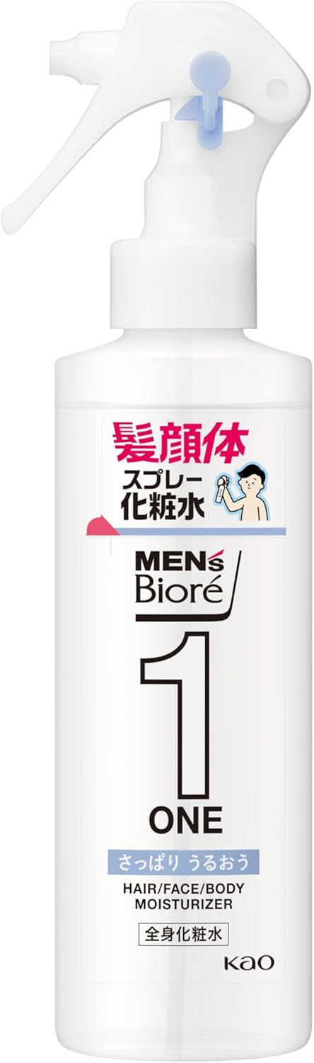 Men’s Biore ONE All - in - One Body Lotion Spray Refresh Type Main - WAFUU JAPAN